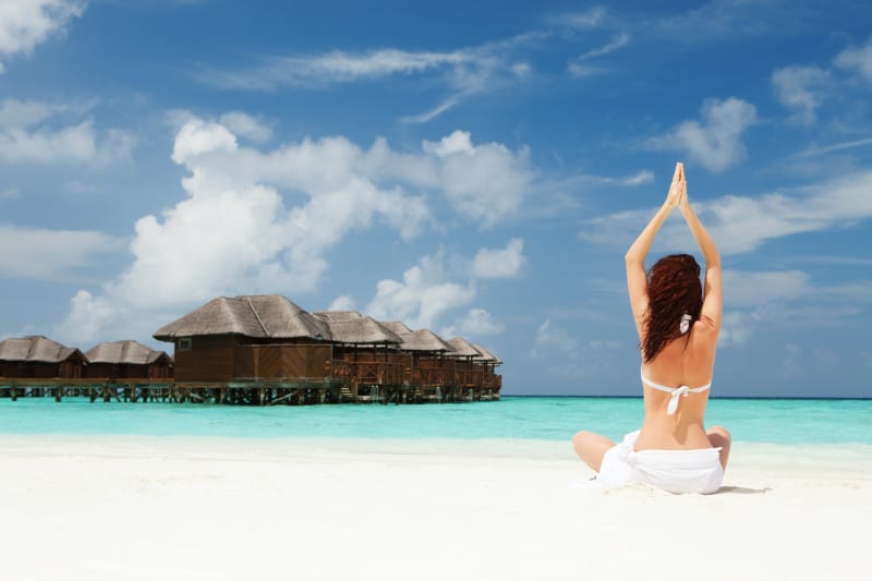 Wellness travel in the Maldives