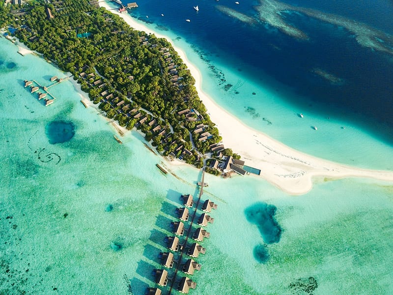 Landaa Giraavaru island in Baa Atoll, Maldives