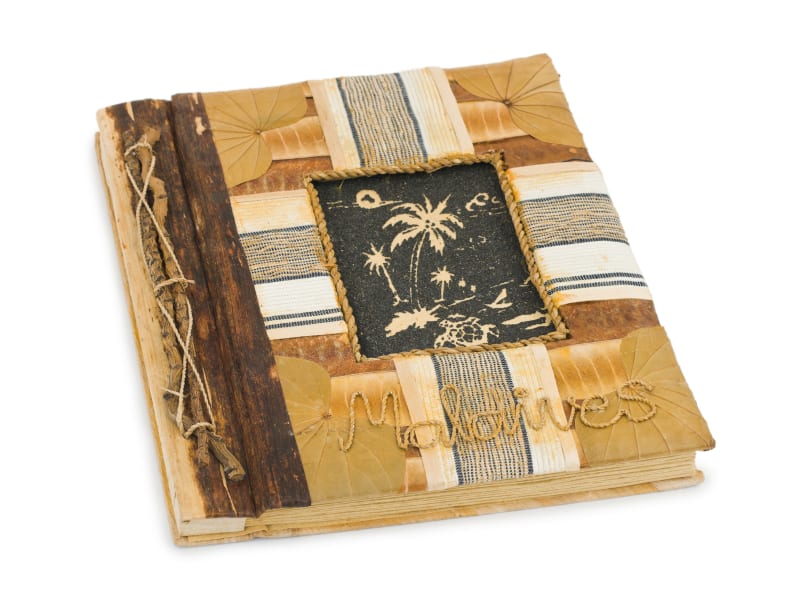 Handmade Maldives journal