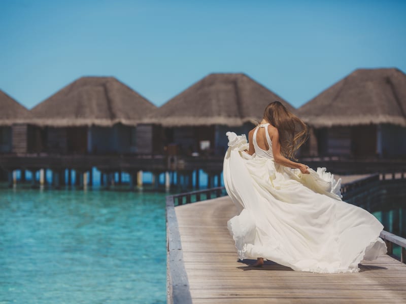 Wedding dress shops in Maldives