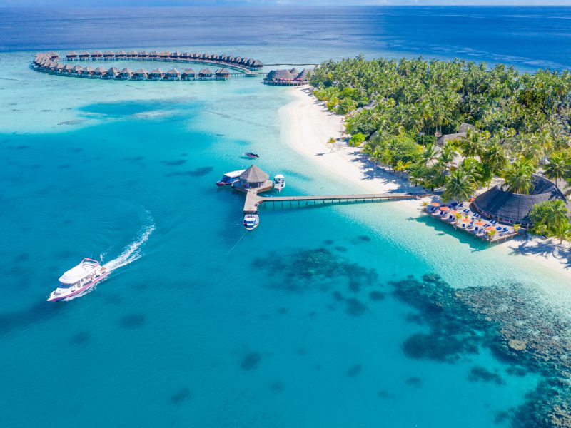 A resort day pass is Maldives' top tourist excursions