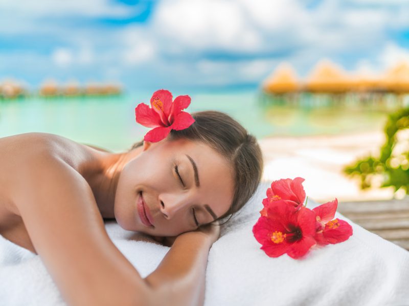 Maldives offers several idyllic locations for a refreshing massage