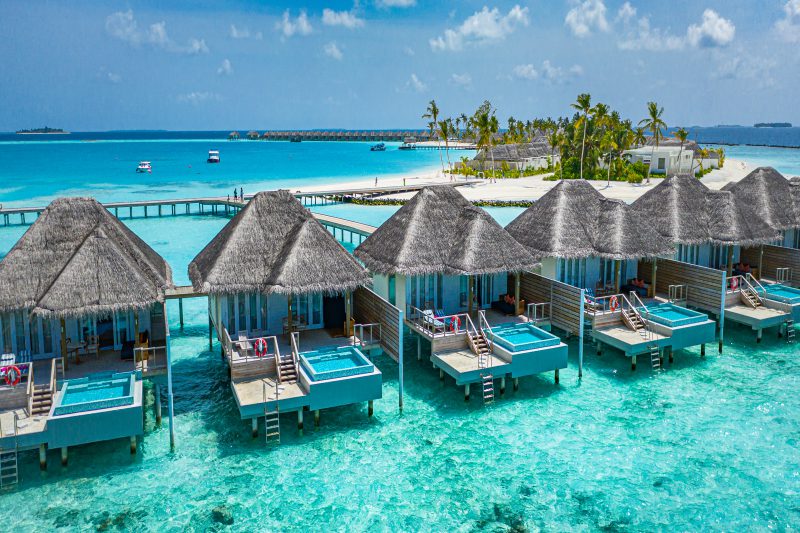 Luxury vacation in the Maldives