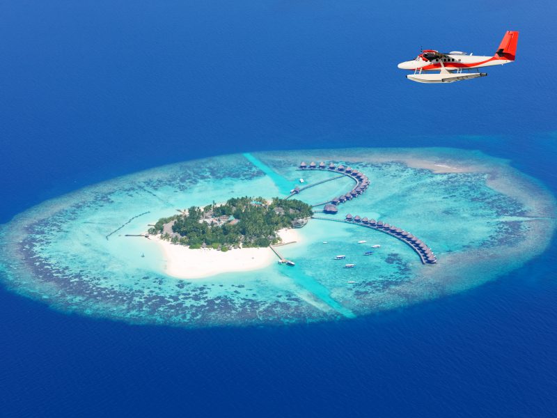 Fun ways to see the Maldives from above