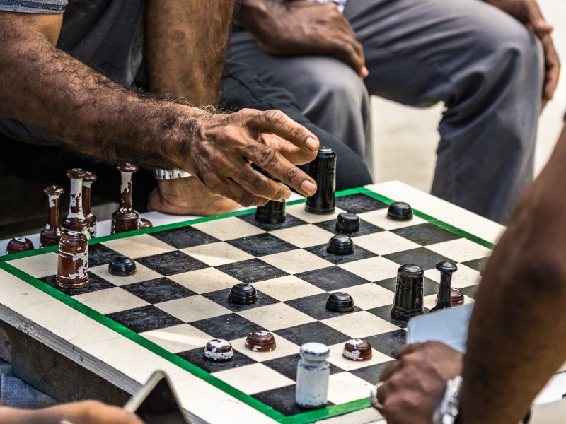 Locals playing Raazuvaa in Maldives