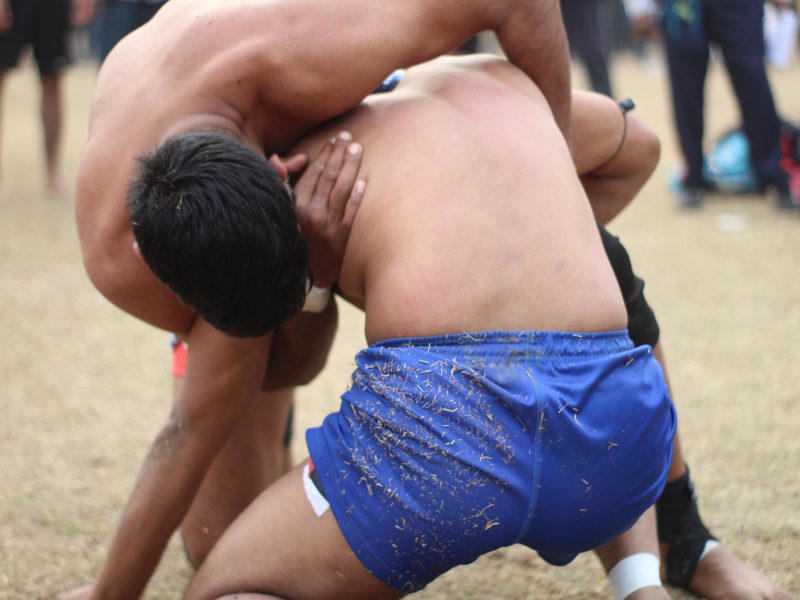 Popular traditional Maldivian game of Baibalaa