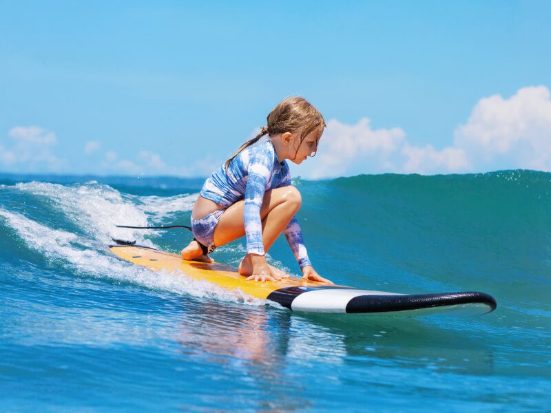 Surfing season in Maldives