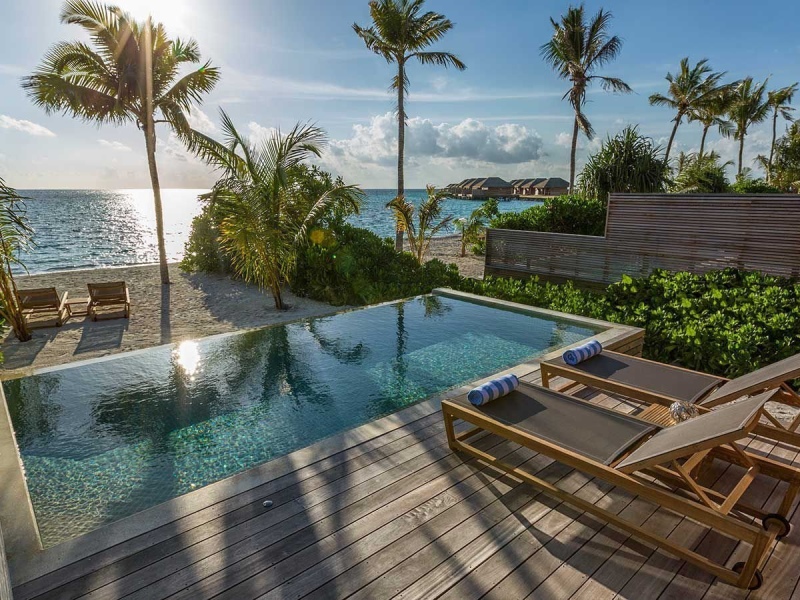 Beach Sunset Pool Villa, Hurawalhi Maldives