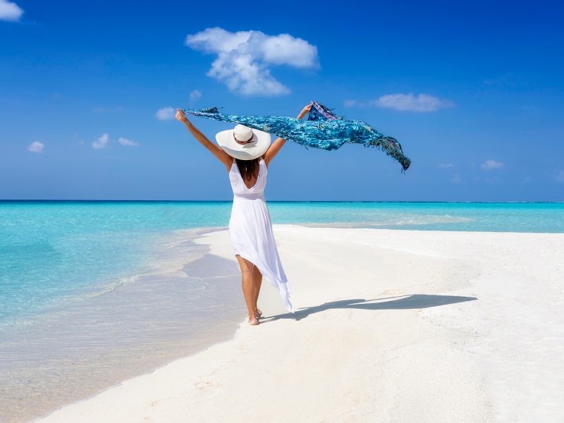 sandbank in Maldives