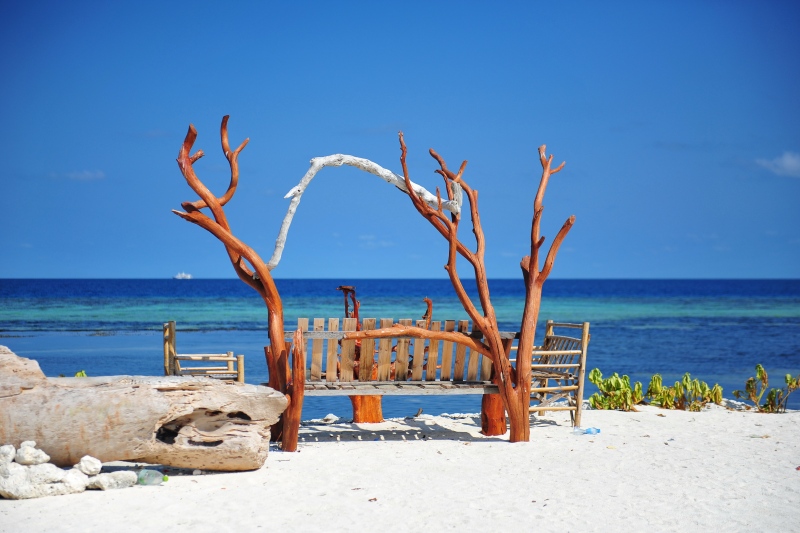 Scenic point in Maafushi, Maldives